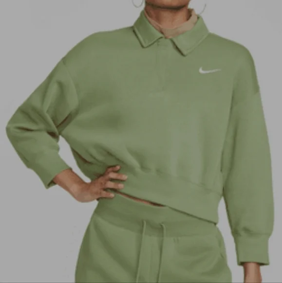 Nike polo sweater hot sale